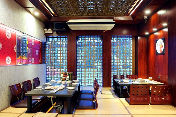 Kh&ocirc;ng gian sang trọng tại nh&agrave; h&agrave;ng King BBQ