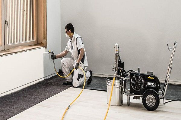 M&aacute;y phun sơn sử dụng phổ biến trong ng&agrave;nh x&acirc;y dựng