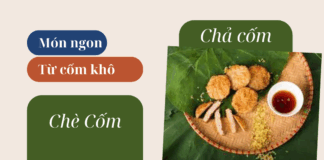 M&oacute;n ngon từ cốm